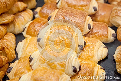 French pastries Stock Photo