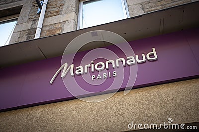 French perfume shop Marionnaud Editorial Stock Photo