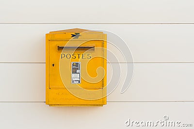 French postal service Stock Photo