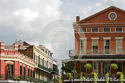 French Quarter Stock Photo