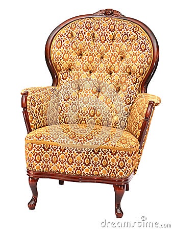 French style armchair Stock Photo