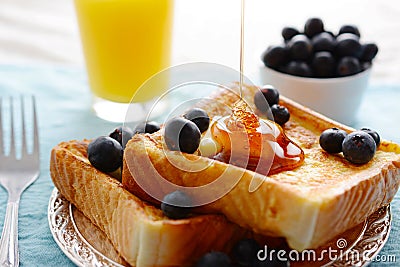 French Toast Stock Photo