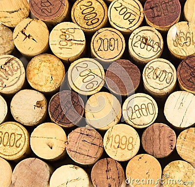 French wine corks Stock Photo