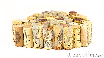 French wine corks Stock Photo