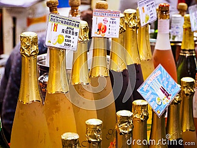 French Wine in HK Editorial Stock Photo