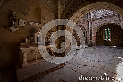 The French World War 2 massacre memorial village of Oradour-sur-Galne Editorial Stock Photo