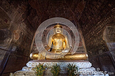 The UNESCO World Heritage site of the temples of Bagan, Myanmar Editorial Stock Photo