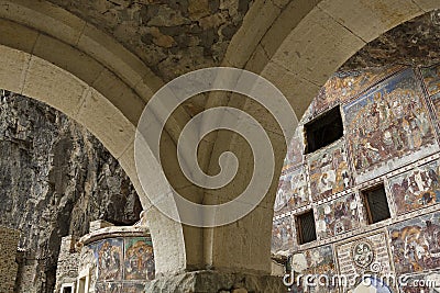 Sumela Monastery, Trabzon, Turkey Stock Photo