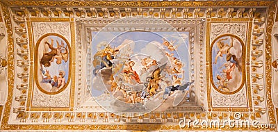 Frescos Palazzo Pitti - Florence Editorial Stock Photo