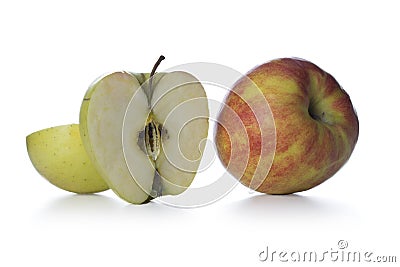 Fresh apples Stock Photo