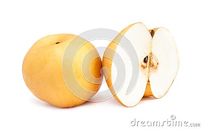 Fresh asian pear Stock Photo