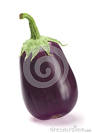 Fresh aubergine Stock Photo