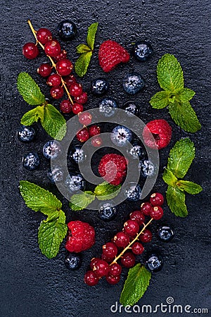 Fresh berries Stock Photo