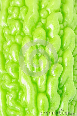 Fresh bitter gourd surface texture Stock Photo