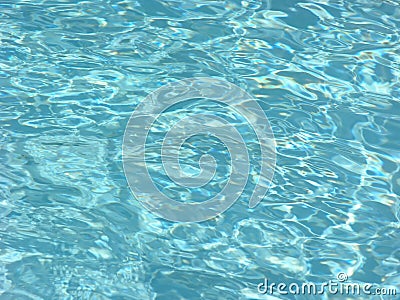 Fresh blue water Stock Photo