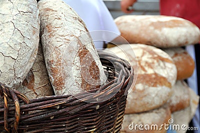 Fresh bread Stock Photo