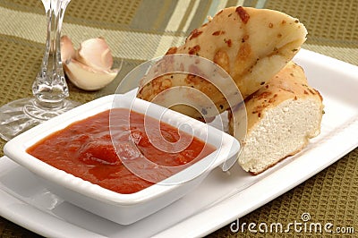 Fresh Breadsticks Stock Photo