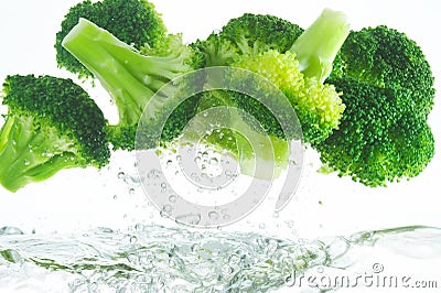 Fresh broccoli Stock Photo