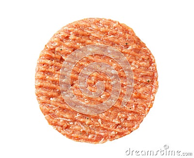 Fresh burger patty Stock Photo