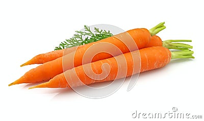 Fresh carrots Stock Photo