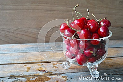 Fresh cherries Stock Photo