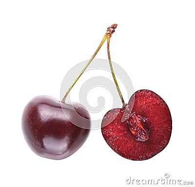 Fresh cherry Stock Photo