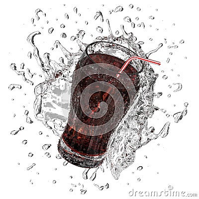 Fresh coke Stock Photo