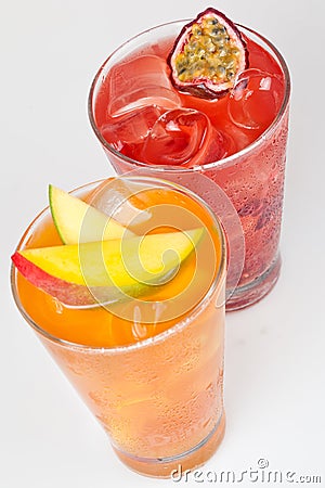Fresh cold drinks Stock Photo