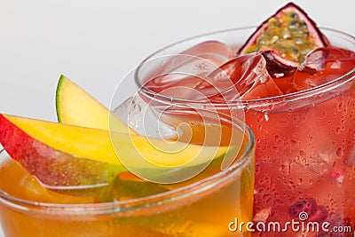 Fresh cold drinks Stock Photo