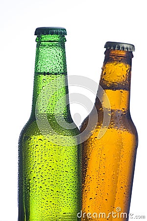 Fresh cold and tasty beer Stock Photo