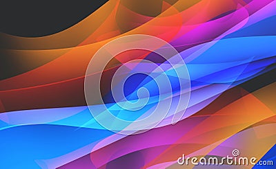 Fresh colorful abstract background. Flame and ice. Light weave Stock Photo