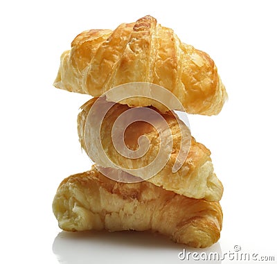 Fresh Croissant Stock Photo