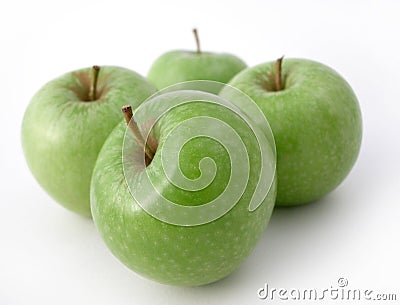Fresh crunchy apples Stock Photo
