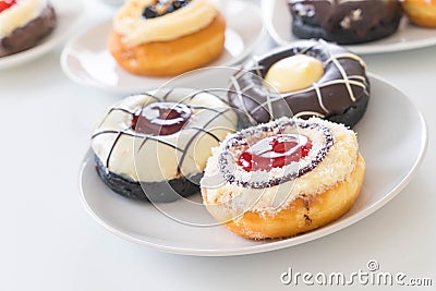 Fresh donut Stock Photo