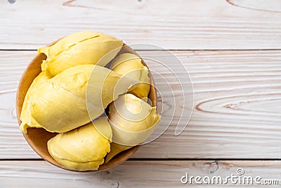 Fresh Durian Fruit Stock Photo