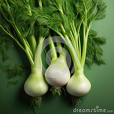 Fresh fennel bulbs Stock Photo