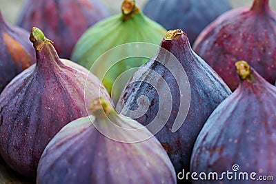 Fresh fig fruits Stock Photo