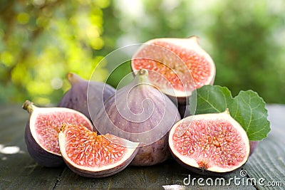 Fresh figs Stock Photo