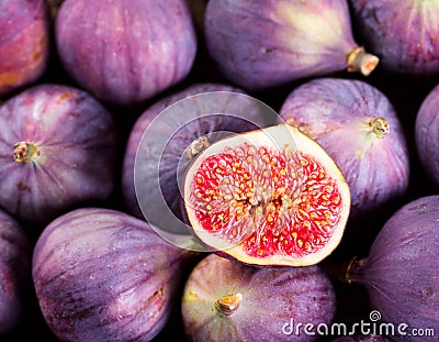 Fresh figs Stock Photo