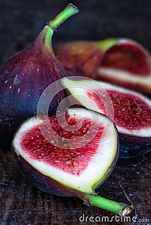 Fresh figs Stock Photo