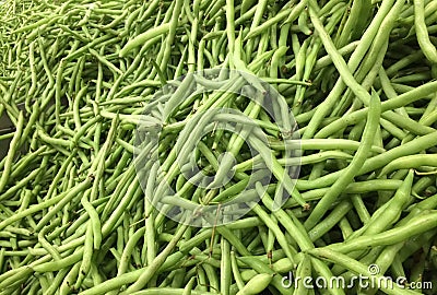 fresh french bean Stock Photo