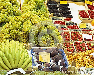 Fresh fruit Stock Photo