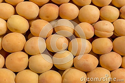 Fresh apricot abstract fruit colorful pattern texture background Stock Photo