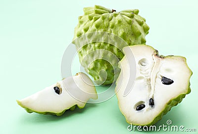 Fresh fruit, custard apple Stock Photo