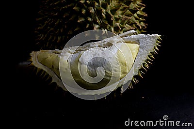 Fresh fruite durian Stock Photo