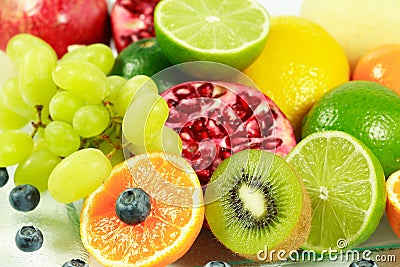 Fresh fruits Stock Photo