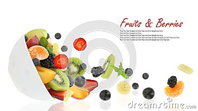 Fresh fruits Stock Photo