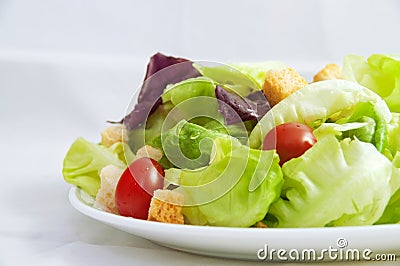 Fresh Garden Salad Stock Photo