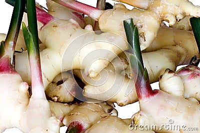 Fresh Ginger Stock Photo