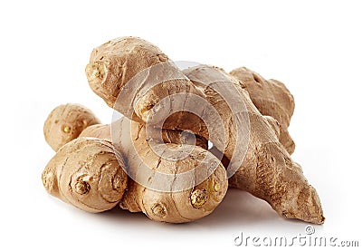 Fresh ginger root Stock Photo